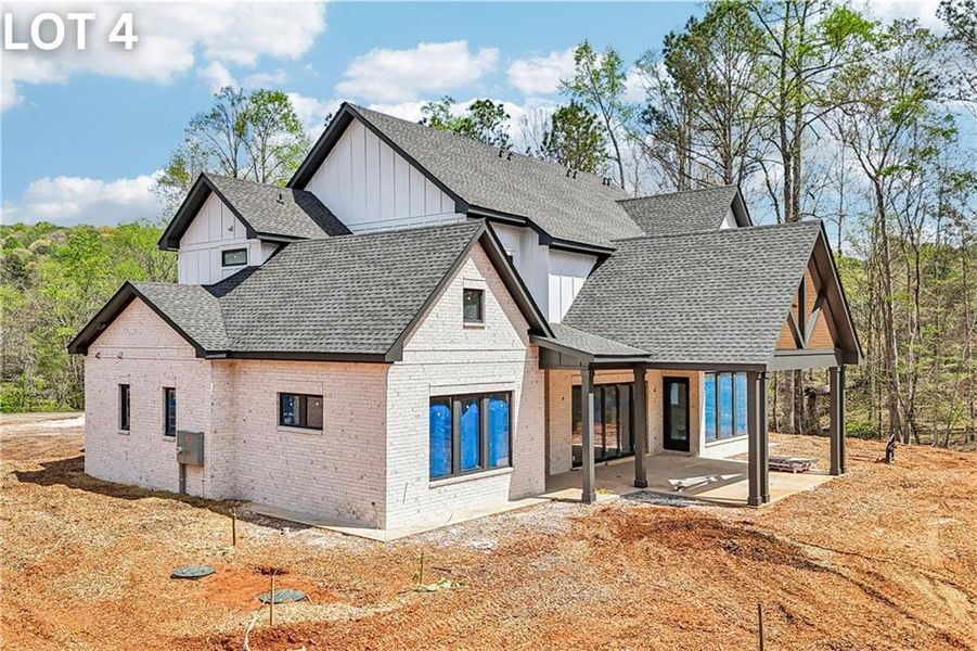 In-progress construction of a new home in , Braselton, GA (Image 6).