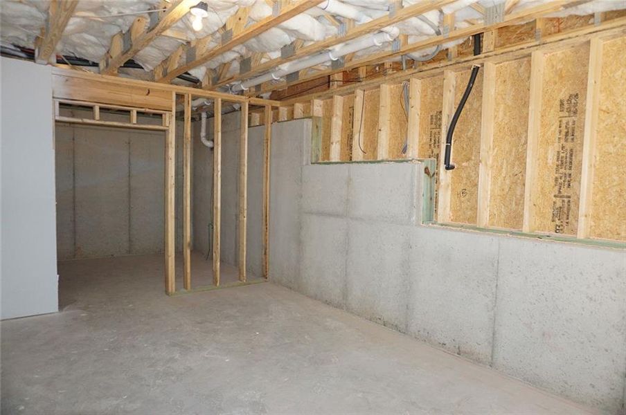 In-progress construction of a new home in Benson Estates, Dallas, GA (Image 17).