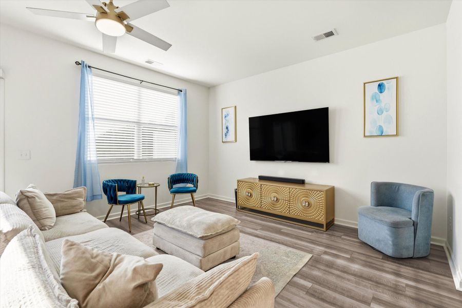 Furnished interior view inside a new home in , Summerville (Image 15). Furnished interior view inside a new home in , Summerville (Image 15).