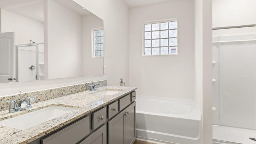 Furnished interior view inside a new home in South Wind, Union City (Image 7). Furnished interior view inside a new home in South Wind, Union City (Image 7).