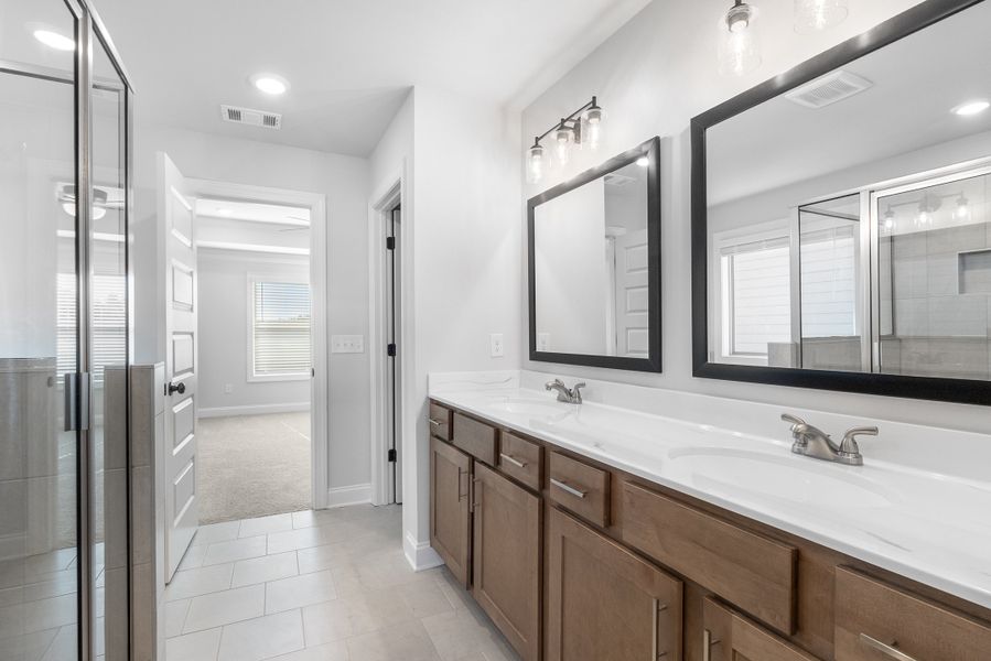 Furnished interior view inside a new home in Ridge Pointe, Athens (Image 12).