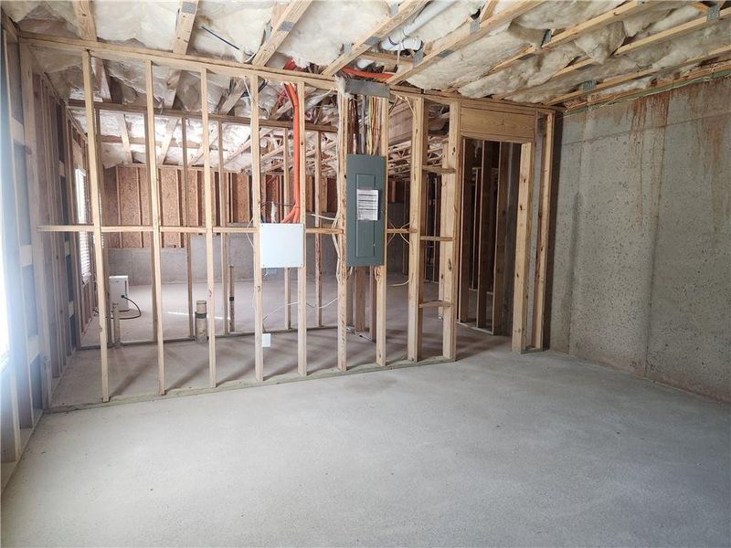 In-progress construction of a new home in Southern Hills, McDonough, GA (Image 40). In-progress construction of a new home in Southern Hills, McDonough, GA (Image 40).