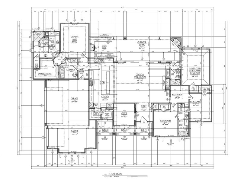 2D floor plan layout of this home in Oak Water Ranch, Granbury, TX (Image 3). 2D floor plan layout of this home in Oak Water Ranch, Granbury, TX (Image 3).