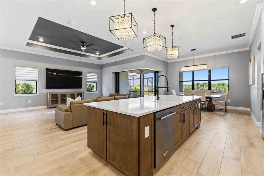 Furnished interior view inside a new home in , Nokomis (Image 17).