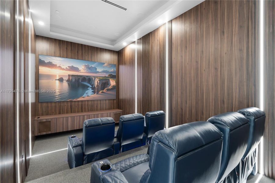 Furnished interior view inside a new home in , Plantation (Image 5).