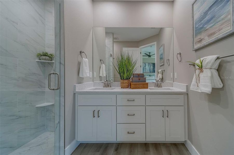 Furnished interior view inside a new home in , Largo (Image 2).