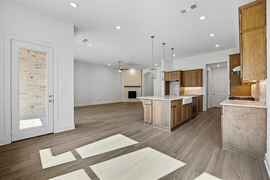 Furnished interior view inside a new home in Wildflower Ranch: Artisan Series - 60ft. lots, Dish (Image 9). Furnished interior view inside a new home in Wildflower Ranch: Artisan Series - 60ft. lots, Dish (Image 9).