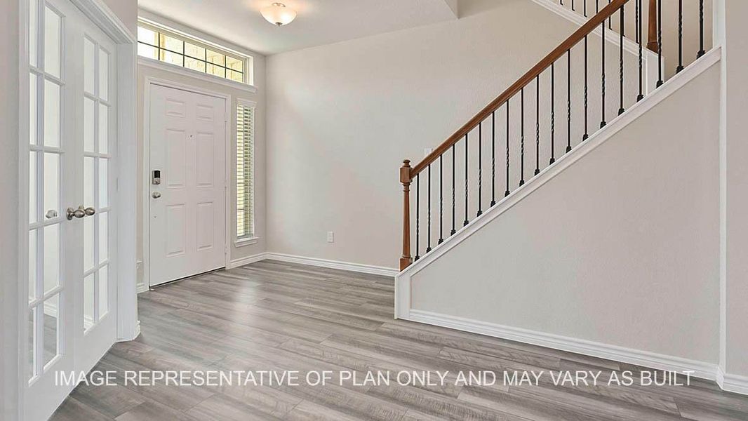 Spacious, unfurnished interior of a new home in Southern Pointe, College Station (Image 10).