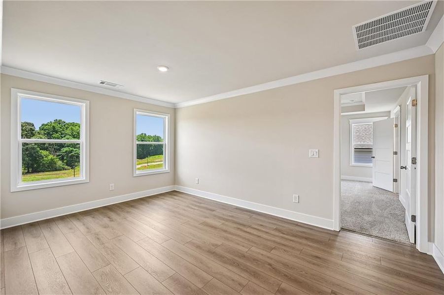 Spacious, unfurnished interior of a new home in Mallard’s Landing, Jefferson (Image 29).