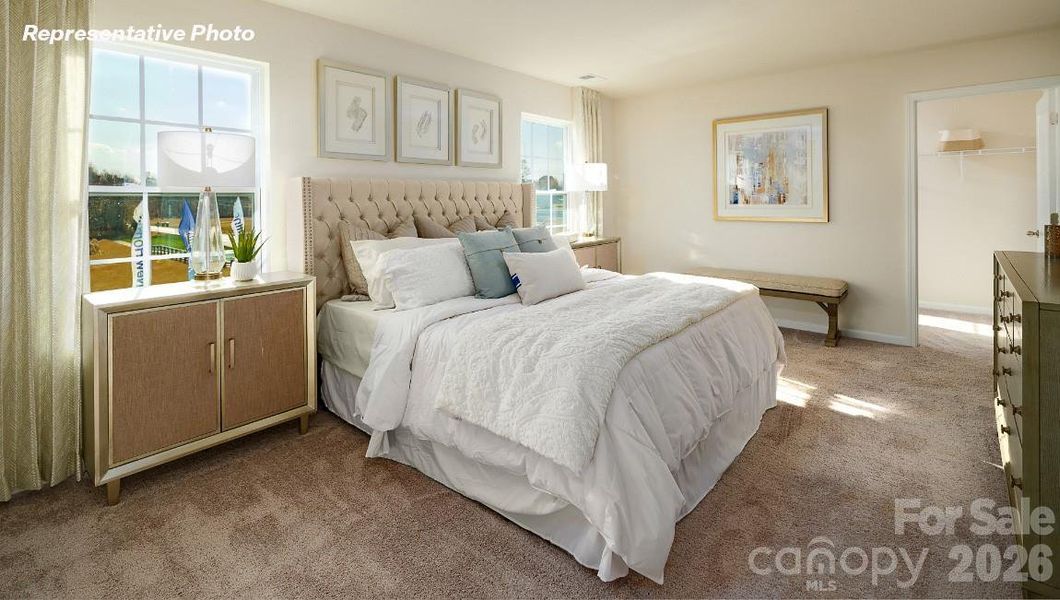 Furnished interior view inside a new home in Stanton, Richburg (Image 8).