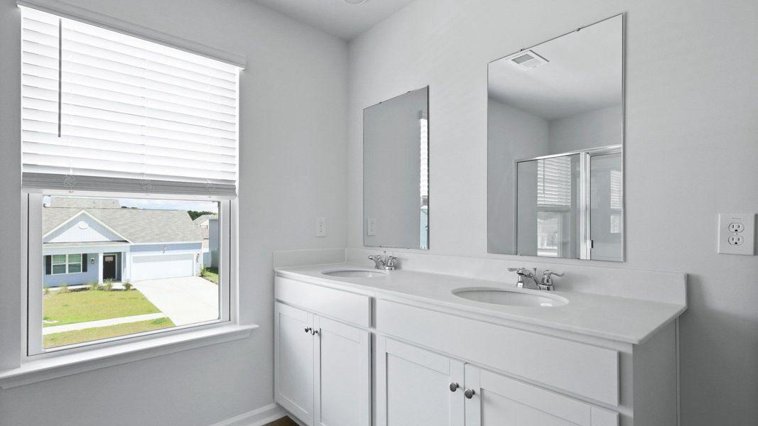 Furnished interior view inside a new home in The Garrison, Ladson (Image 8). Furnished interior view inside a new home in The Garrison, Ladson (Image 8).