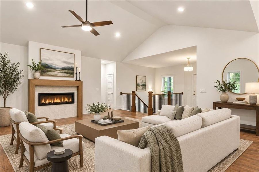 Furnished interior view inside a new home in , Jasper (Image 14).