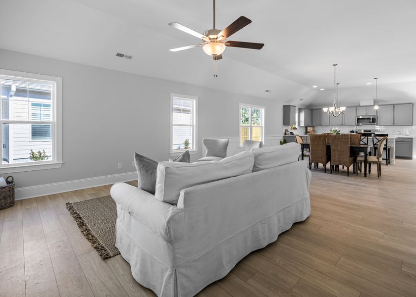 Furnished interior view inside a new home in Osprey Landing, Southport (Image 21).