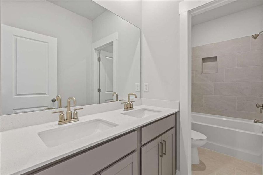 Furnished interior view inside a new home in , Jefferson (Image 14). Furnished interior view inside a new home in , Jefferson (Image 14).