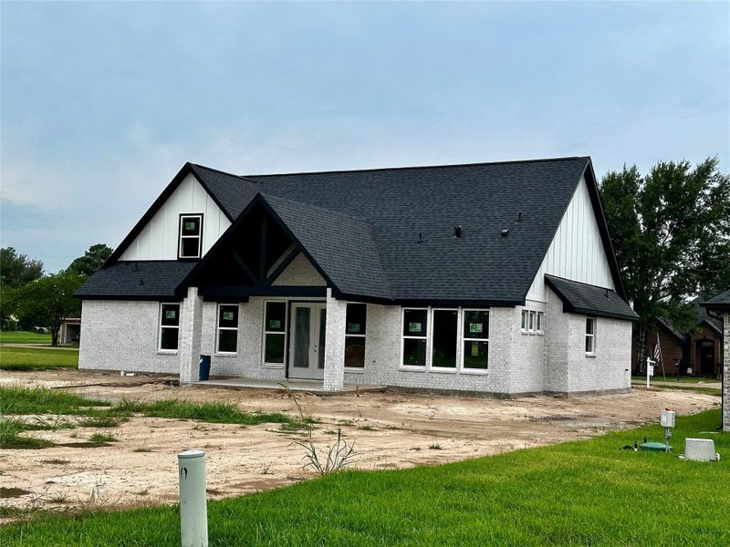 Exterior details and patio area of a home in , Waller (Image 9). Exterior details and patio area of a home in , Waller (Image 9).