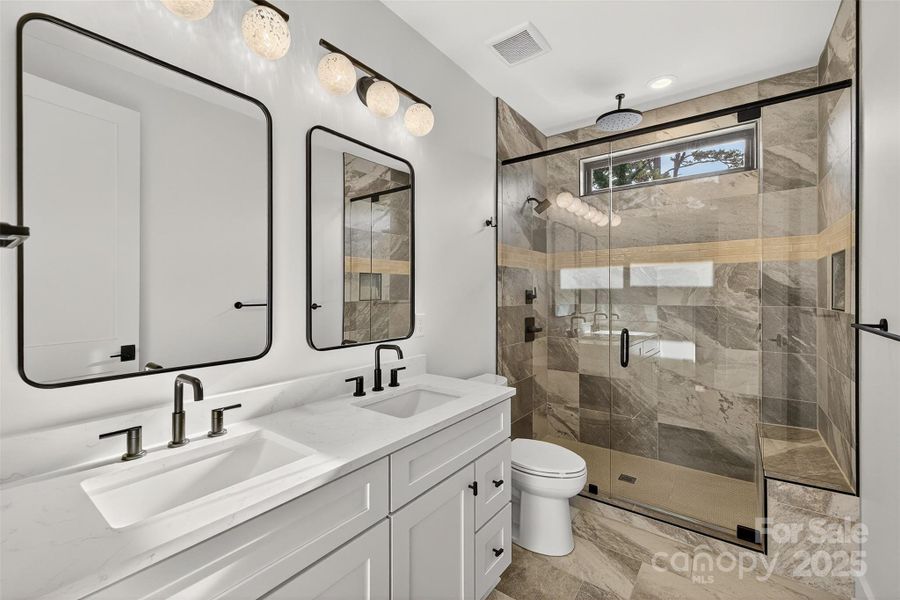 Furnished interior view inside a new home in , Charlotte (Image 13).