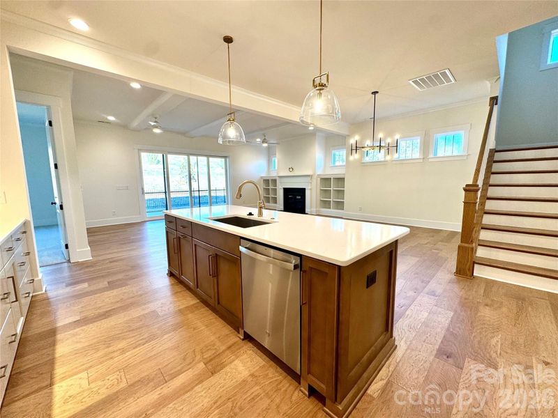Furnished interior view inside a new home in Cumberland, Concord (Image 4).
