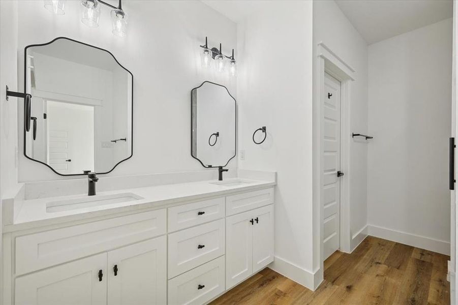 Furnished interior view inside a new home in , Fort Worth (Image 10).
