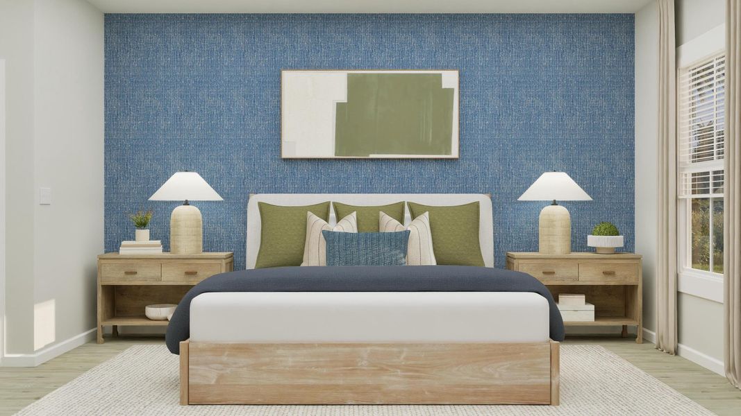 Furnished interior view inside a new home in , Summerville (Image 5).