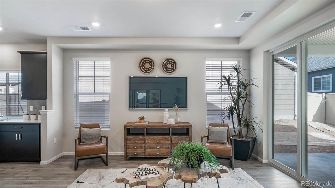 Furnished interior view inside a new home in , Aurora (Image 11).