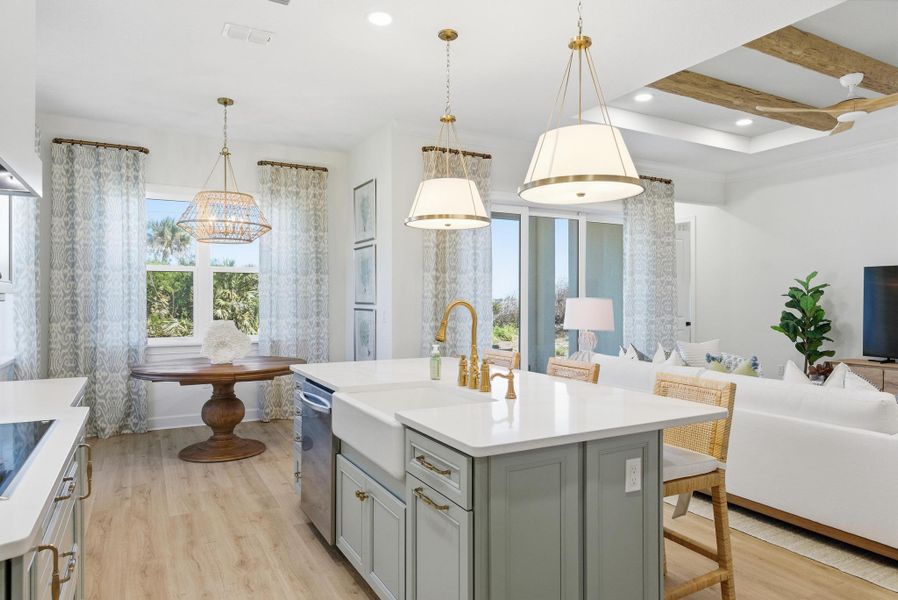 Representative furnished interior of a home built from the Amelia by SeaGate Homes in Beachview Cove, Ormond Beach (Image 69).