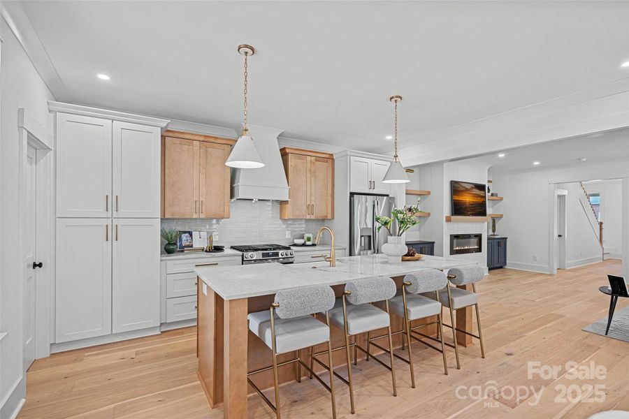 Furnished interior view inside a new home in , Charlotte (Image 18).