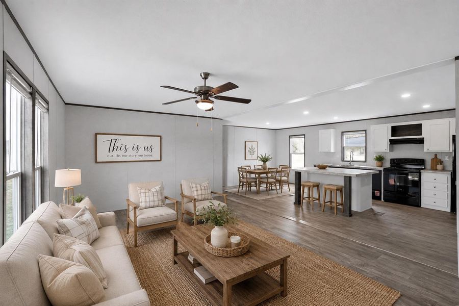 Furnished interior view inside a new home in , Lockhart (Image 4).