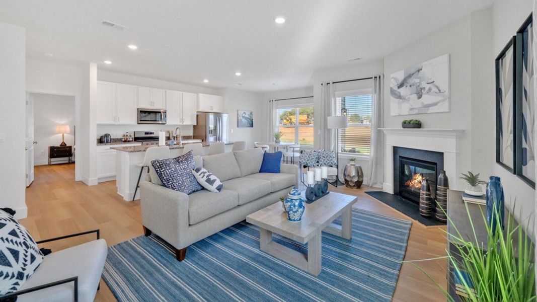 Furnished interior view inside a new home in Creekside Ridge, Dandridge (Image 11).