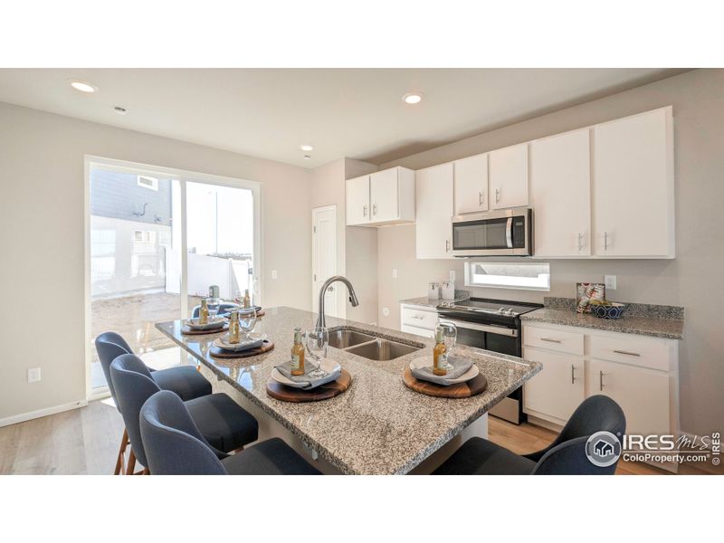 Furnished interior view inside a new home in Thompson River Ranch, Johnstown (Image 24). Furnished interior view inside a new home in Thompson River Ranch, Johnstown (Image 24).