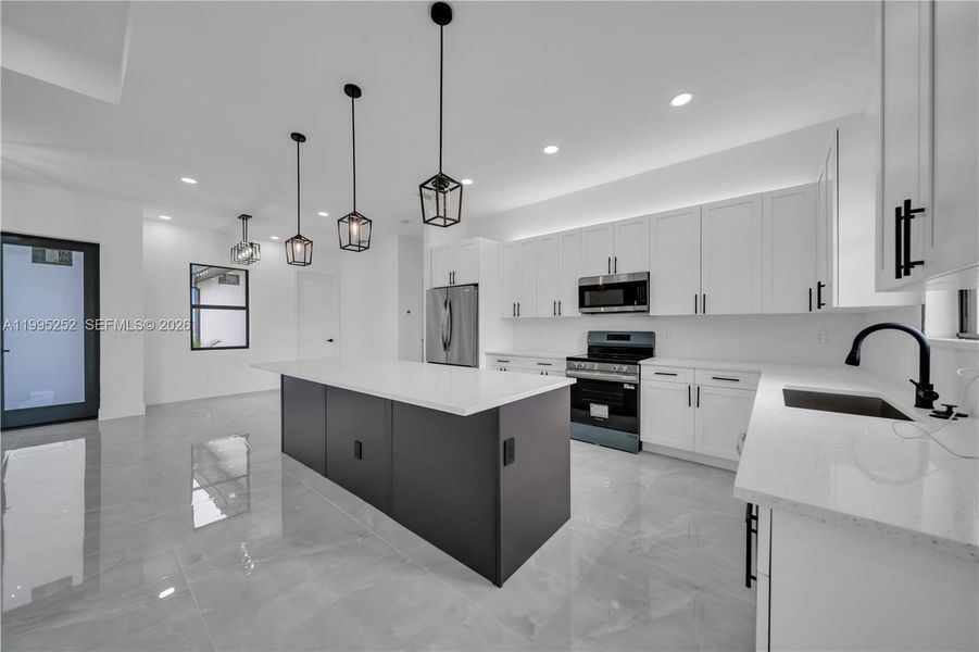 Furnished interior view inside a new home in , Cape Coral (Image 14).