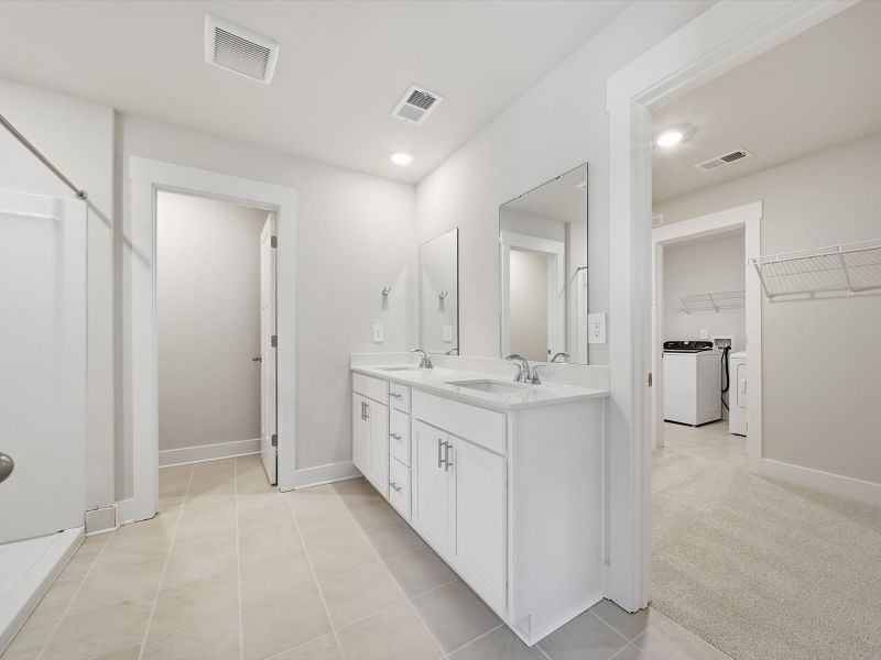 Furnished interior view inside a new home in Ashby Woods, Boiling Springs (Image 6). Furnished interior view inside a new home in Ashby Woods, Boiling Springs (Image 6).