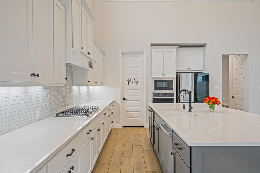 Furnished interior view inside a new home in , Brookshire (Image 3).