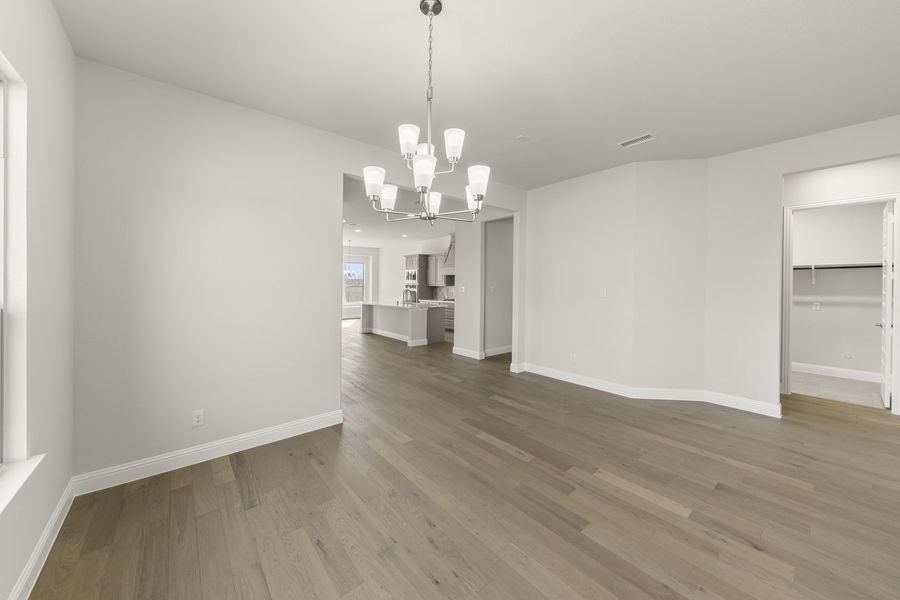 Representative unfurnished interior of a home built from the Sherman by Windsor Homes in Anna Town Square, Anna (Image 15).
