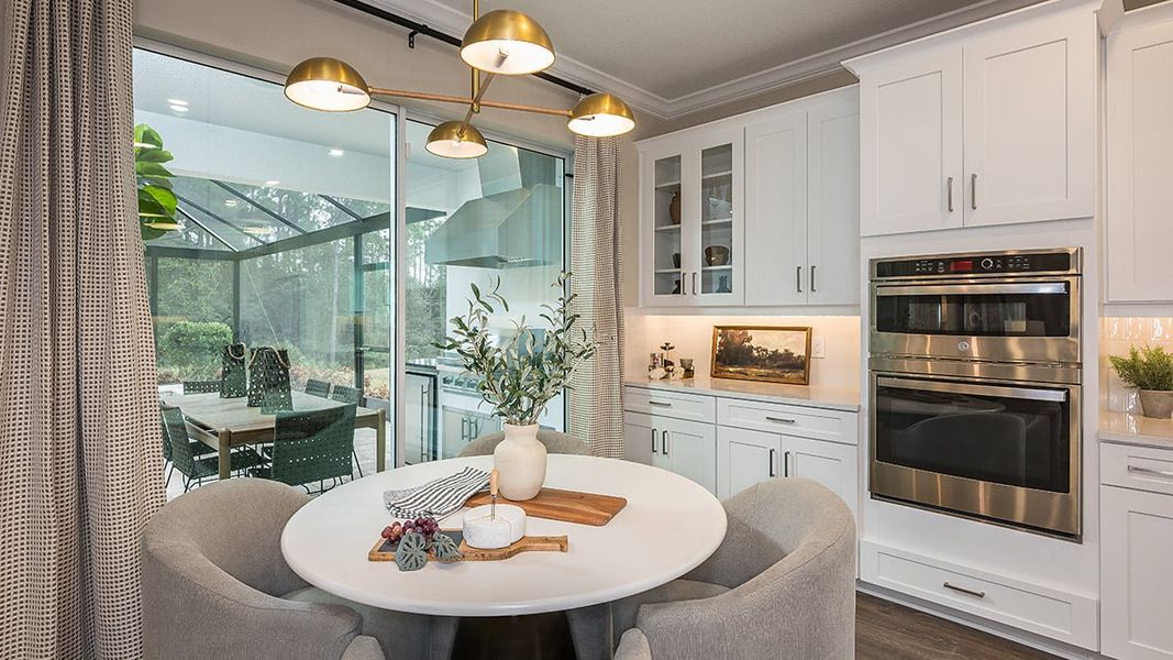 Representative furnished interior of a home built from the Lazio II by Taylor Morrison in Center Lake Ranch Community Group Page, St. Cloud (Image 12).