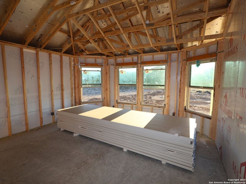 In-progress construction of a new home in Agave, San Antonio, TX (Image 20).