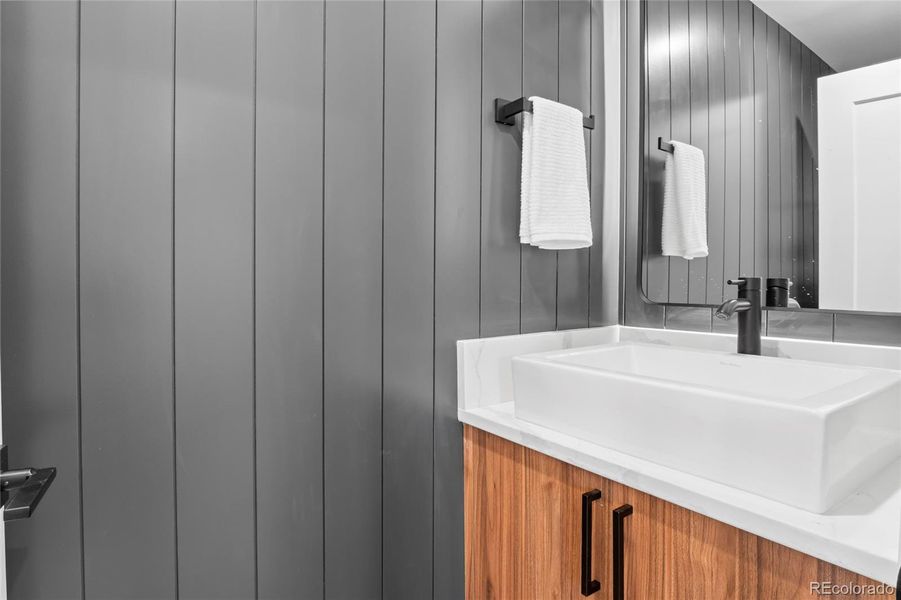 Close-up of interior finishes inside a home in , Englewood (Image 22). Close-up of interior finishes inside a home in , Englewood (Image 22).