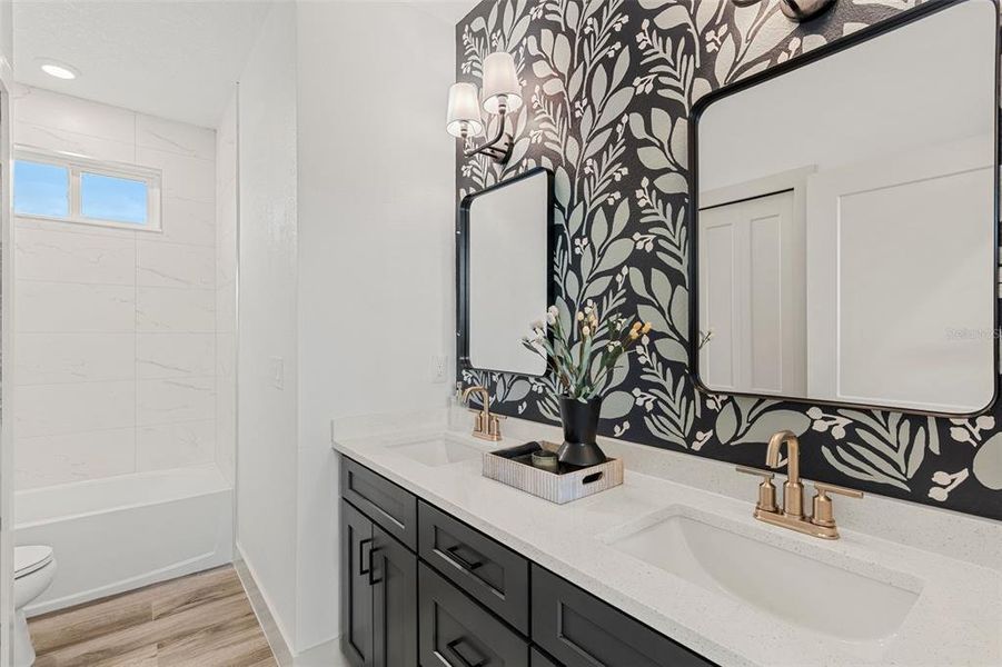 Furnished interior view inside a new home in , Orlando (Image 33). Furnished interior view inside a new home in , Orlando (Image 33).