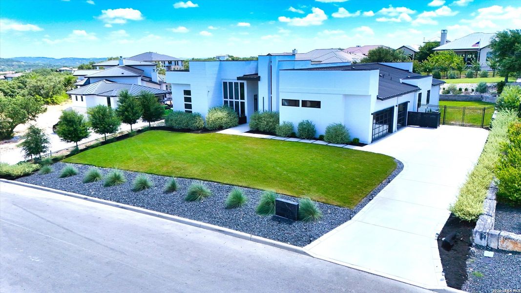 Front exterior of a new home in , San Antonio, TX, highlighting curb appeal (Image 34).