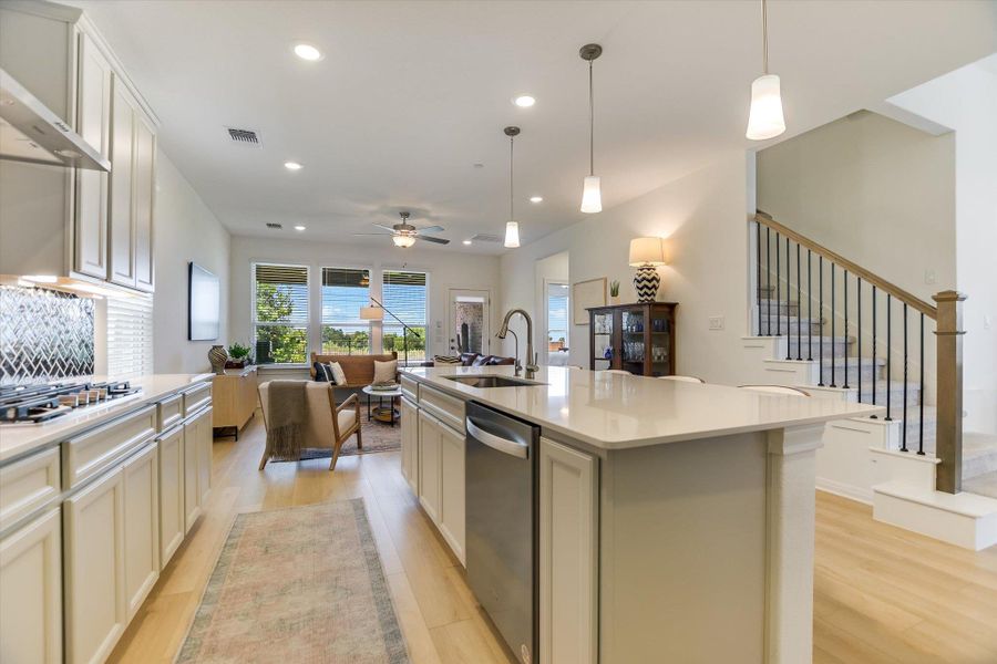 Furnished interior view inside a new home in , Austin (Image 17).