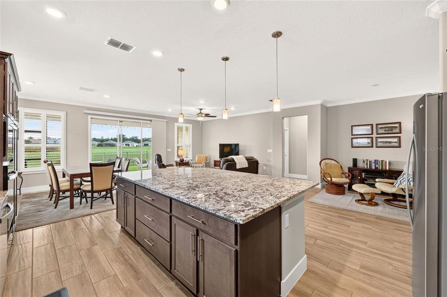 Furnished interior view inside a new home in , Ocala (Image 48).