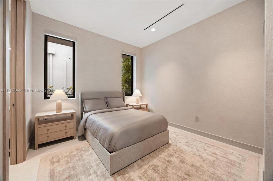 Furnished interior view inside a new home in , Miami (Image 43). Furnished interior view inside a new home in , Miami (Image 43).