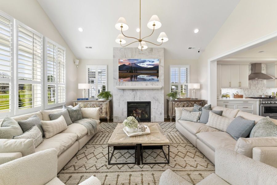 Representative furnished interior of a home built from the Monterey by Classica Homes in Riverchase Estates, Lancaster (Image 8).