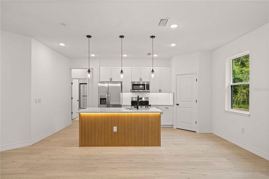 Furnished interior view inside a new home in , Citrus Springs (Image 6).