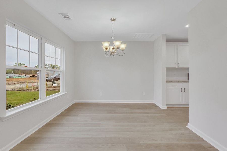 Representative unfurnished interior of a home built from the The Birch by Smith Family Homes in Sweetwater, Brunswick (Image 18).
