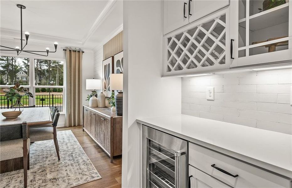 Furnished interior view inside a new home in Oakwood, Cumming (Image 30). Furnished interior view inside a new home in Oakwood, Cumming (Image 30).