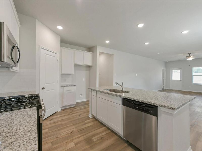 Furnished interior view inside a new home in The Villages at WestPointe, Dayton (Image 13).