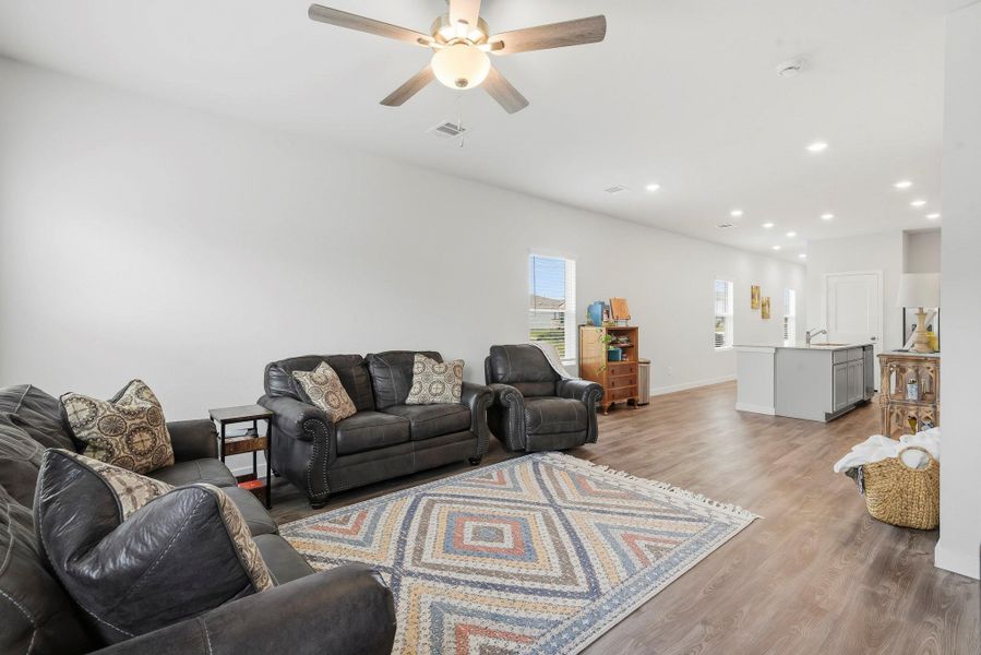 Furnished interior view inside a new home in The Villages at Westpointe, Dayton (Image 16).