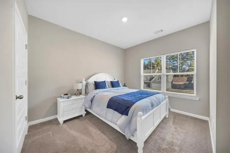 Furnished interior view inside a new home in Traditions at Cedarcrest, Dallas (Image 39).