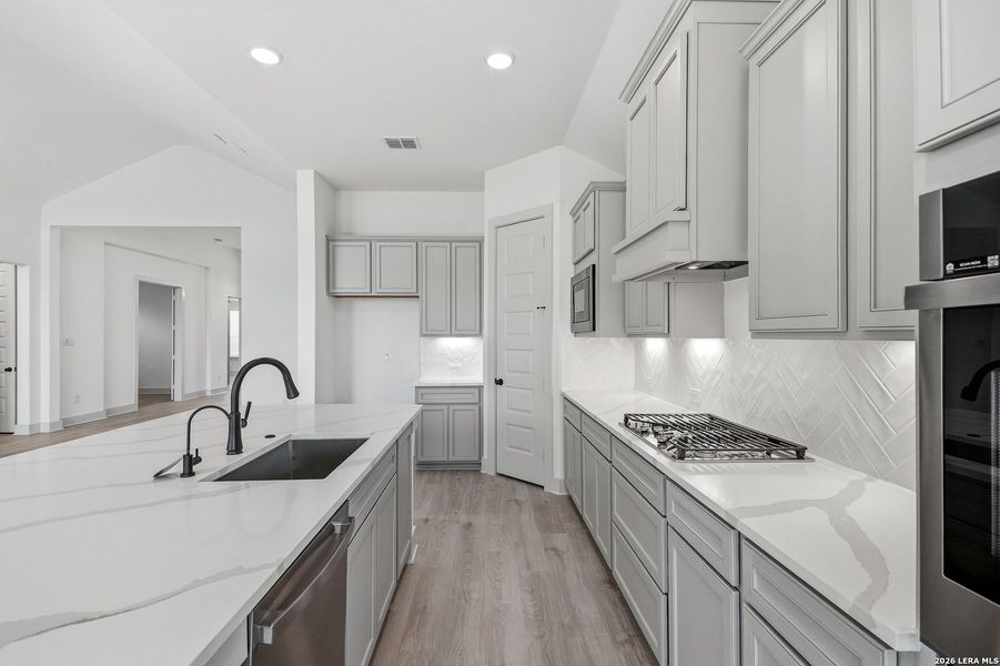 Furnished interior view inside a new home in Stillwater Ranch, San Antonio (Image 14).