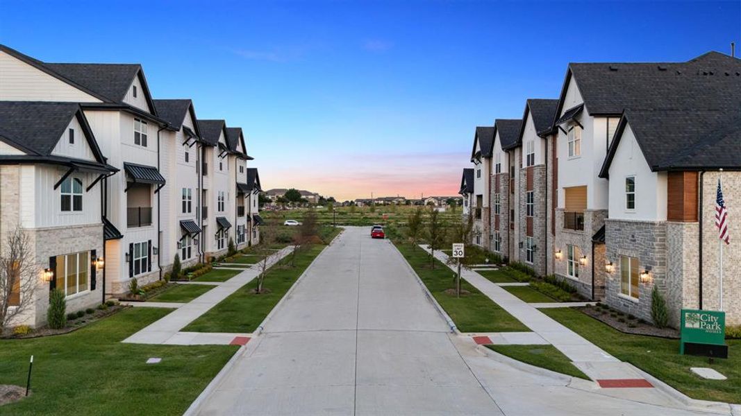 Front exterior of a new home in , McKinney, TX, highlighting curb appeal (Image 1). Front exterior of a new home in , McKinney, TX, highlighting curb appeal (Image 1).